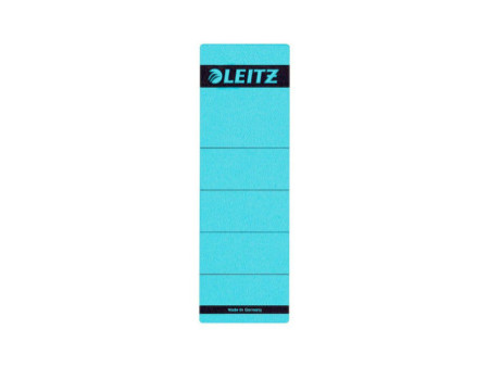 LEITZ Etiquette pour dos de classeur, 61 x 192 mm, bleu