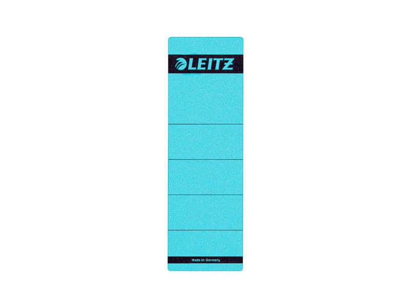 LEITZ Etiquette pour dos de classeur, 61 x 192 mm, bleu