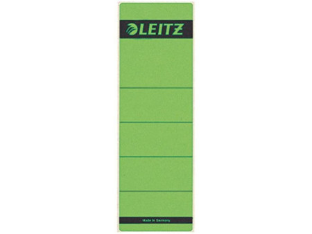 LEITZ Etiquette pour dos de classeur, 61 x 192 mm, vert