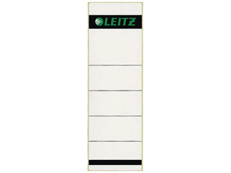LEITZ Etiquette pour dos de classeur, 61 x 192 mm, gris