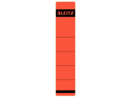 LEITZ Etiquette pour dos de classeur, 39 x 192 mm, rouge
