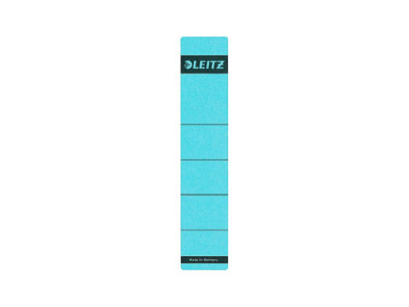 LEITZ Etiquette pour dos de classeur, 39 x 192 mm, bleu