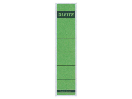 LEITZ Etiquette pour dos de classeur, 39 x 192 mm, vert