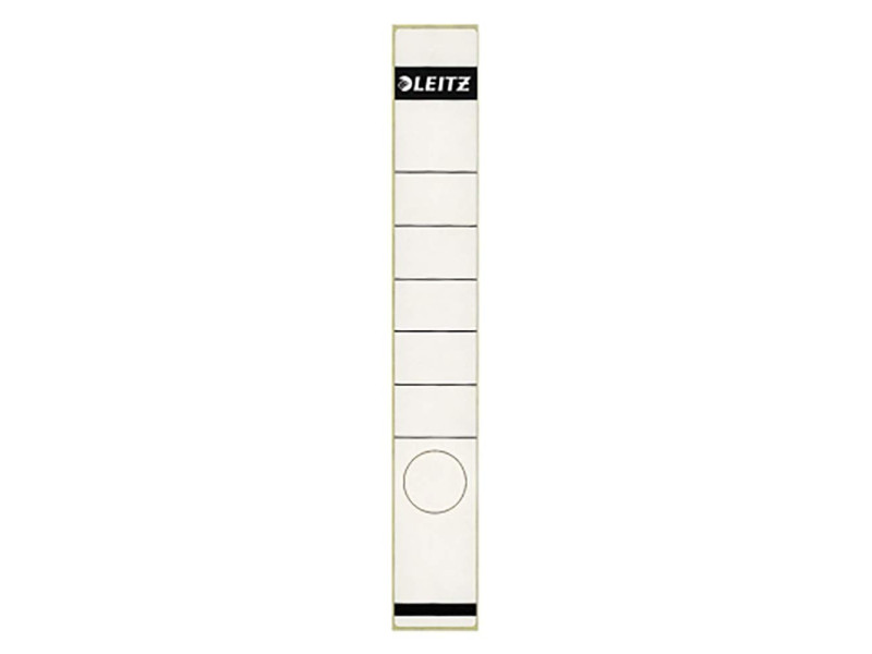 LEITZ Etiquette pour dos de classeur, 39 x 285 mm, blanc