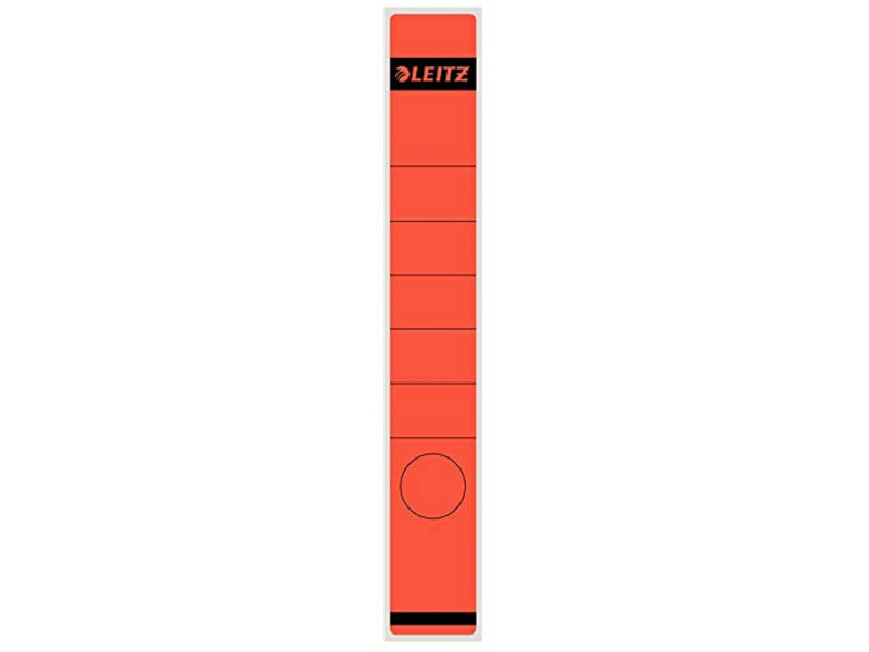 LEITZ Etiquette pour dos de classeur, 39 x 285 mm, rouge