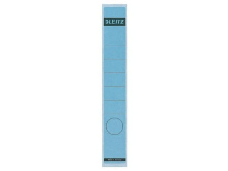LEITZ Etiquette pour dos de classeur, 39 x 285 mm, bleu