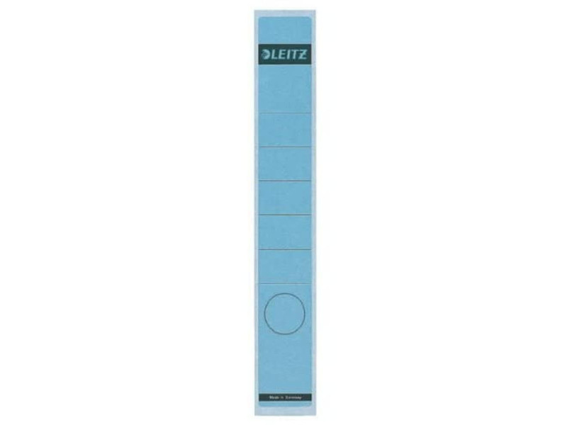 LEITZ Etiquette pour dos de classeur, 39 x 285 mm, bleu