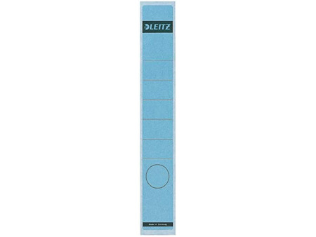 LEITZ Etiquette pour dos de classeur, 39 x 285 mm, bleu