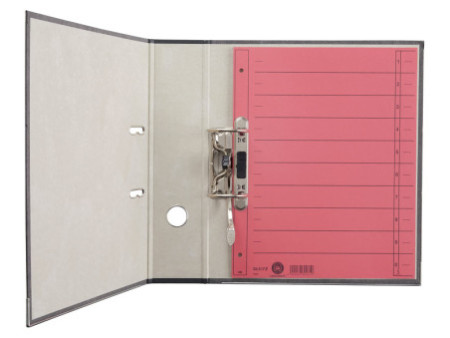 LEITZ Intercalaires, format A4 extra large,en carton manille