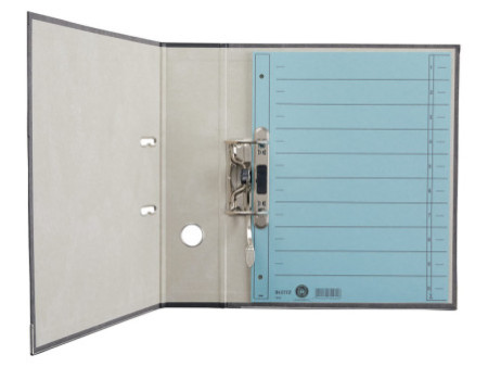 LEITZ Intercalaires, format A4 extra large,en carton manille