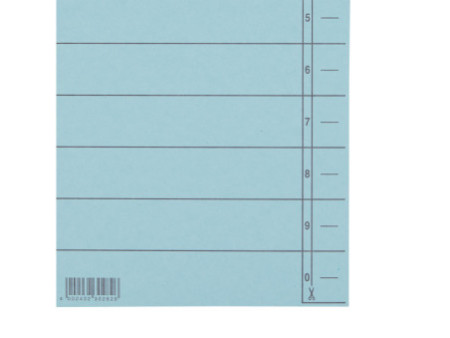 LEITZ Intercalaires, format A4 extra large,en carton manille