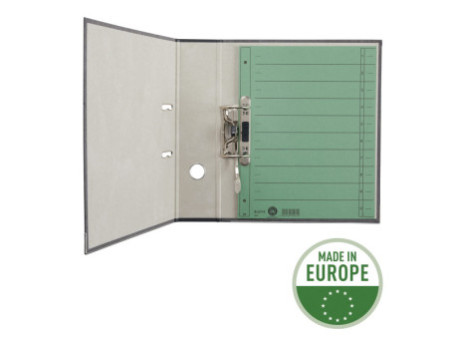 LEITZ Intercalaires, format A4 extra large,en carton manille