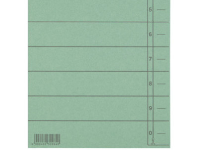 LEITZ Intercalaires, format A4 extra large,en carton manille