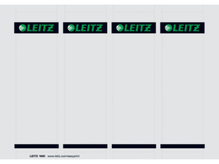LEITZ Etiquette pour dos de classeur, 56 x 190 mm, carton