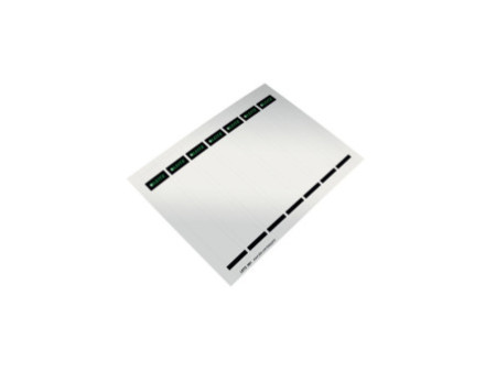 LEITZ Etiquette bristol pour dos de classeur, 31 x 190 mm