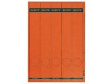 LEITZ Etiquette pour dos de classeur, 61 x 285 mm, jaune