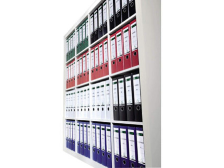 LEITZ Etiquette pour dos de classeur, 39 x 285 mm, rouge