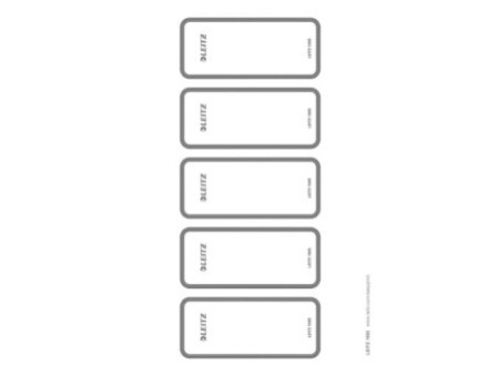 LEITZ Etiquette pour dos de classeur, 46 x 111 mm, court