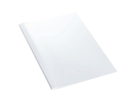 LEITZ Chemise à reliure thermique standard, A4, 4 mm, blanc