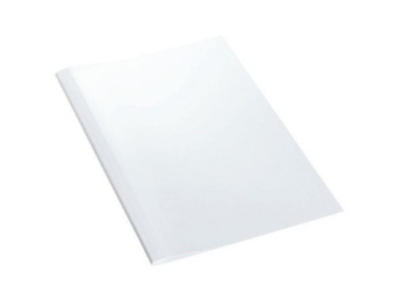 LEITZ Chemise à reliure thermique standard, A4, 8 mm, blanc