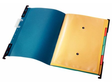 LEITZ dossier mobile suspendu 'Divide it up', A4, bleu,