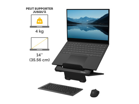 Fellowes Support pour ordinateur portable Breyta, noir