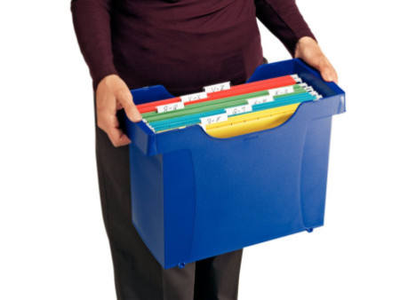 LEITZ Bac de rangement pour dossiers suspendus Uni Plus,