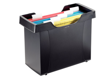 LEITZ Mini bac de rangement Plus, avec 5 dossiers suspendus