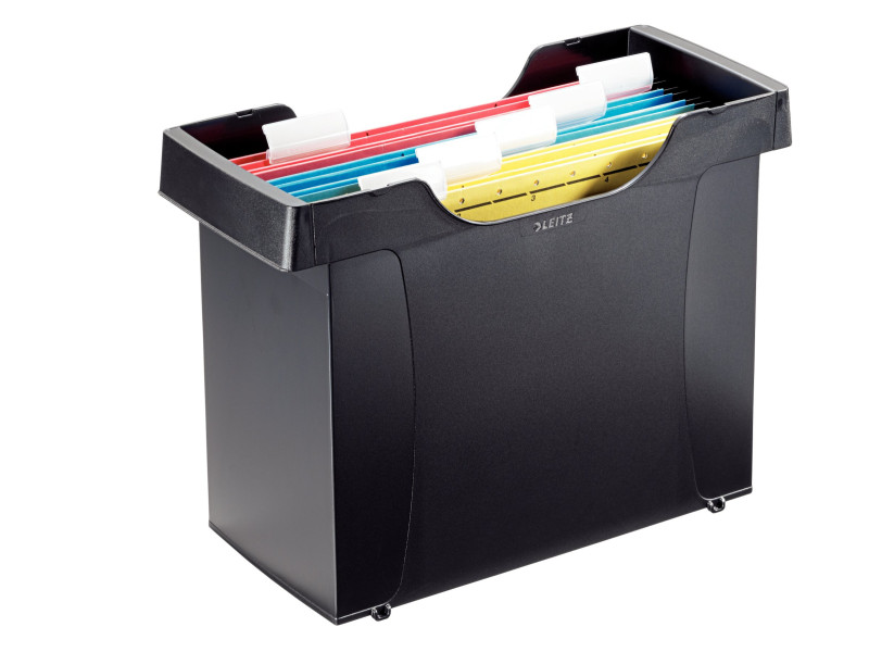 LEITZ Mini bac de rangement Plus, avec 5 dossiers suspendus