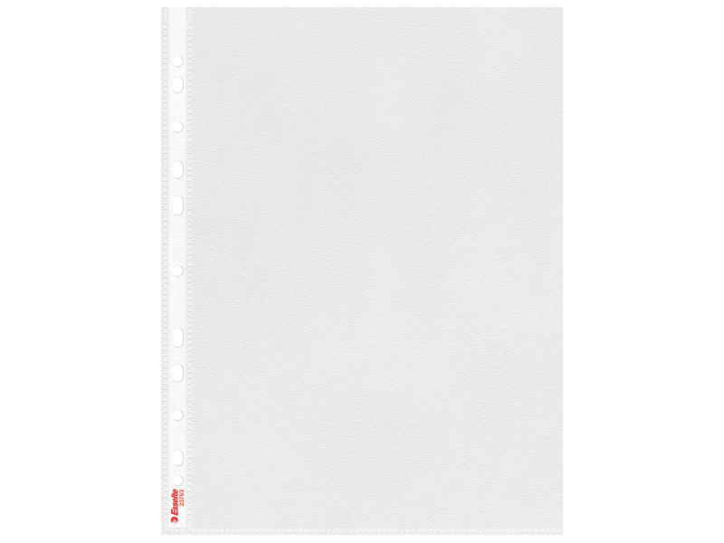 Esselte Pochettes perforées Standard Plus, A4, PP, 0,09 mm