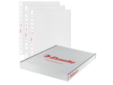 Esselte Pochettes perforées Standard Plus, A4, PP, 0,09 mm