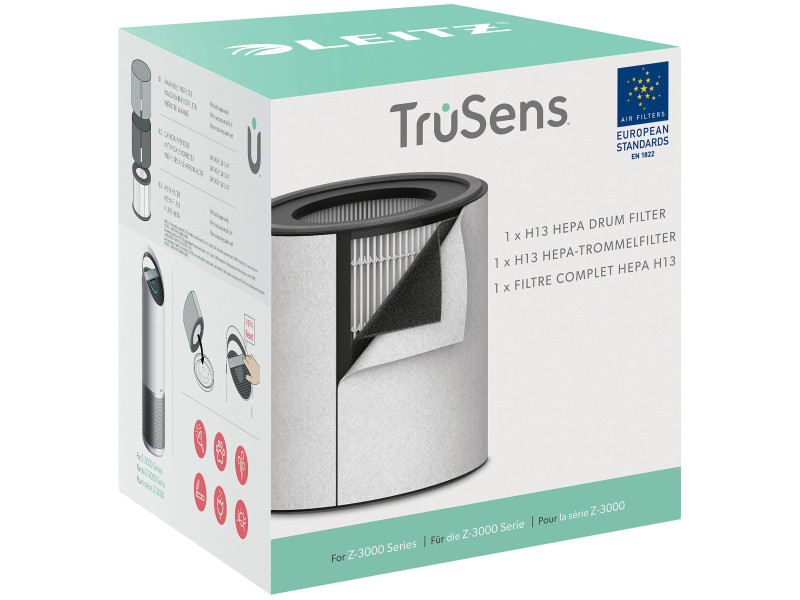 LEITZ Filtre HEPA 3-en-1 pour purificateur d'air TruSens