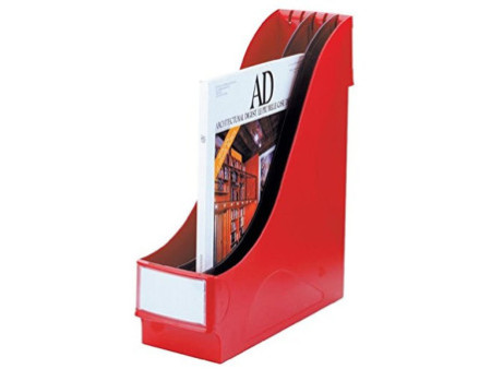 LEITZ porte-revues extra large, A4, en polystyrène, rouge
