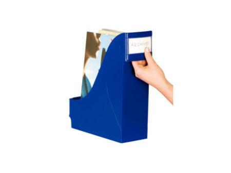 LEITZ Porte-revue extra large, A4, polystyrène, bleu