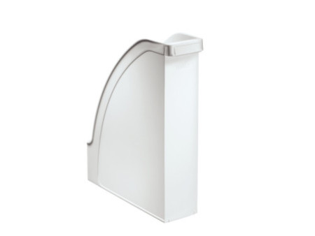 LEITZ Boîte à pans coupés Plus, A4, en polystrène, blanc