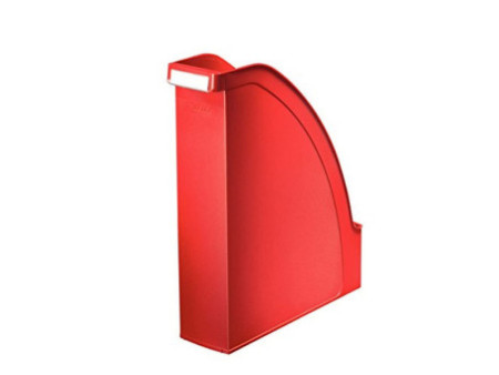 LEITZ Boîte à pans coupés Plus, A4, en polystyrène, rouge