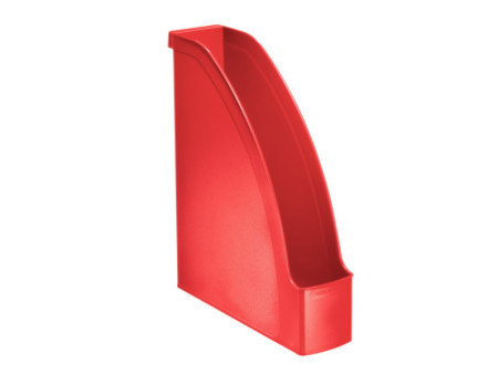 LEITZ Boîte à pans coupés Plus, A4, en polystyrène, rouge