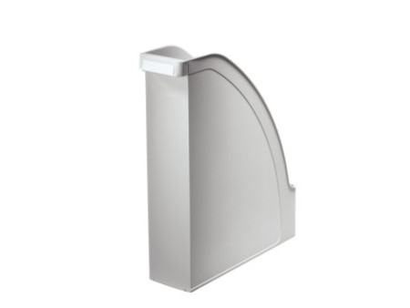 LEITZ Boîte à pans coupés Plus, A4, en polystyrène, gris