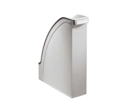 LEITZ Boîte à pans coupés Plus, A4, en polystyrène, gris
