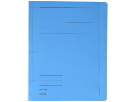 LEITZ chemise à lamelle Fresh, format A4, carton, bleu, en