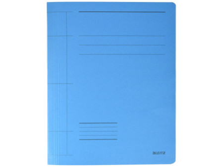 LEITZ chemise à lamelle Fresh, format A4, carton, bleu, en
