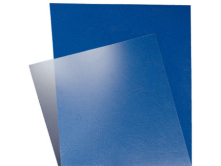LEITZ Couverture, format A4, en PVC, transparente, 0,25 mm