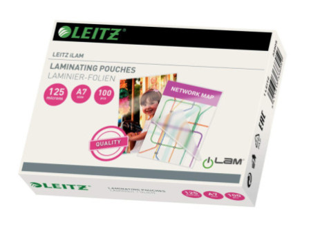 LEITZ Pochette de plastification, A7, brillant, 250 microns