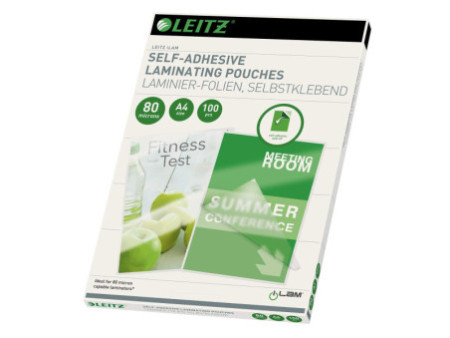 LEITZ Pochette de plastification, A4, brillant, 160 microns