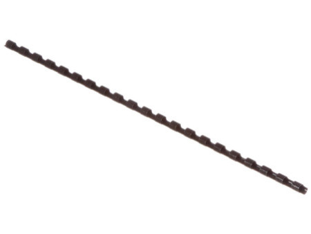 LEITZ Peigne à relier plastique, diamètre: 6 mm, noir