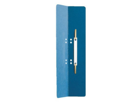 LEITZ Fixe-document, 60 x 305 mm, carton manille, bleu