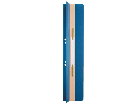 LEITZ Fixe-documents, 65 x 305 mm, carton manille, bleu