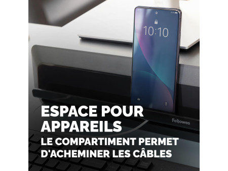 Fellowes Support pour écran Breyta, noir