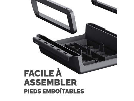 Fellowes Support pour écran Breyta, noir