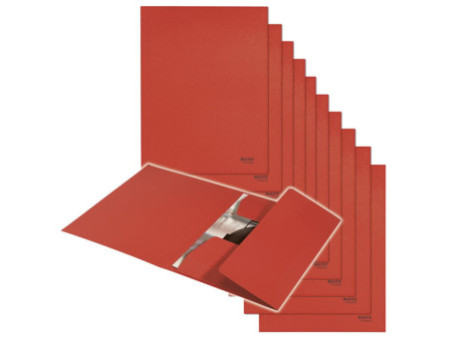 LEITZ Chemise-trieur, A4, carton de 430 g/m2, rouge
